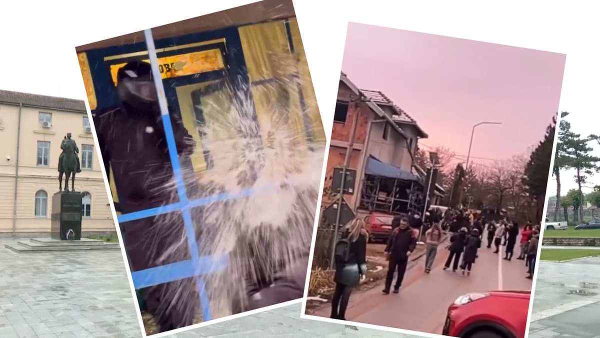 Napad batinaša - Mionica izborni dan 2